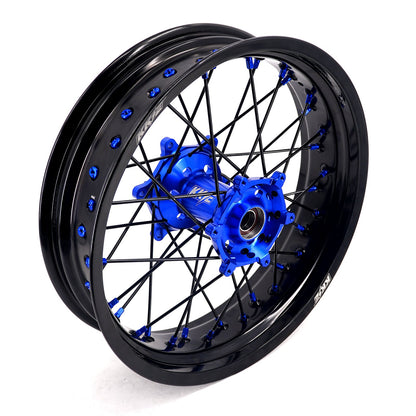 KKE 3.5/4.25*17" Supermoto Wheels Rims For YAMAHA WR250F 2001-2019 WR450F 2003-2018 - Howling Moto