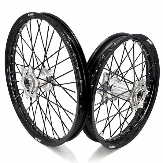 KKE 21/19 New Generation Cast Hubs Billet MX Wheels For KTM SX SX-F XC XC-F 125-530CC 2003-2025