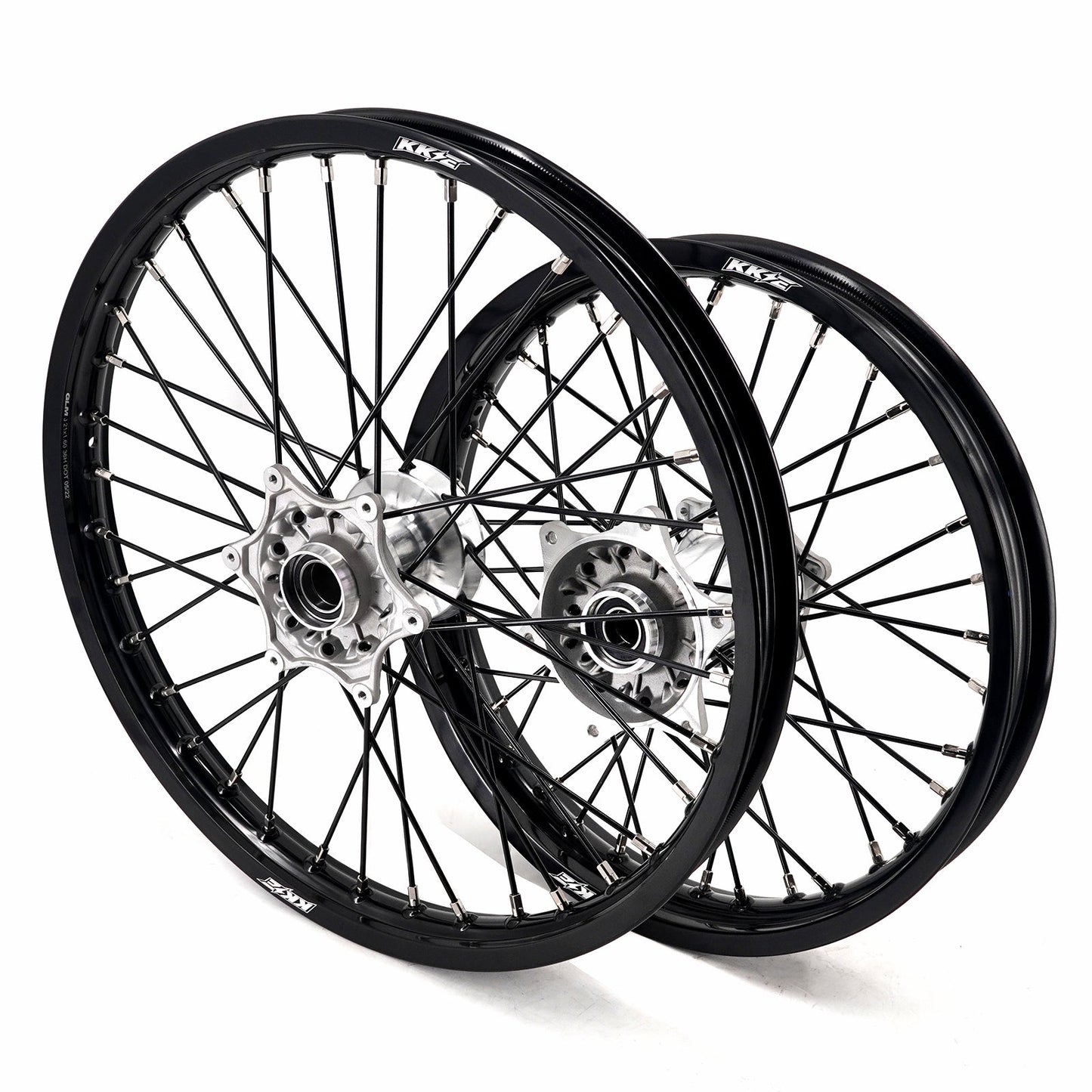 KKE 21/19 New Generation Cast Hubs Billet MX Wheels For KTM SX SX-F XC XC-F 125-530CC 2003-2025