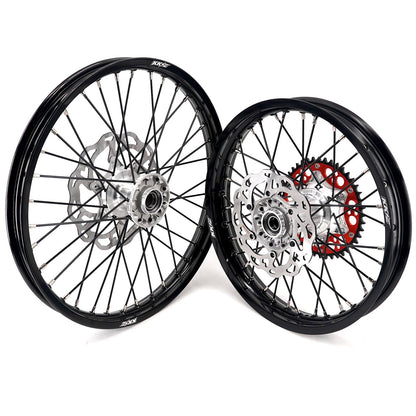 KKE 21/19 New Generation Cast Hubs Billet MX Wheels For KTM SX SX-F XC XC-F 125-530CC 2003-2025