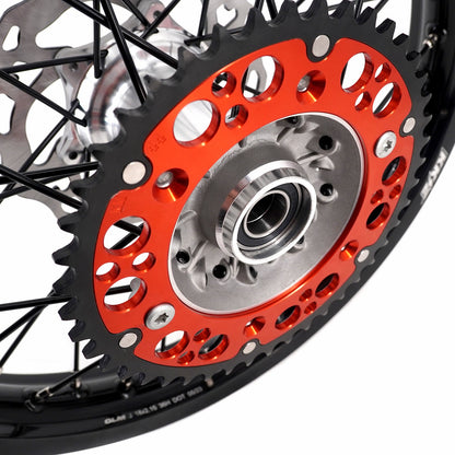 KKE 21/19 New Generation Cast Hubs Billet MX Wheels For KTM SX SX-F XC XC-F 125-530CC 2003-2025