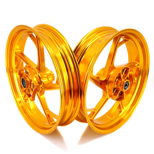 3.0*17" & 4.0*17" One Piece CNC forged Tubeless Wheels Fit For YAMAHA YZF R25 R3 MT-25 MT-03 2015-2022 - Howling Moto