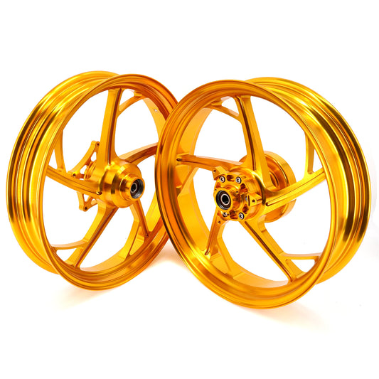 3.0*17" & 4.0*17" One Piece CNC forged Tubeless Wheels Fit For YAMAHA YZF R25 R3 MT-25 MT-03 2015-2022 - Howling Moto