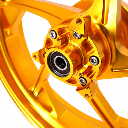 3.0*17" & 4.0*17" One Piece CNC forged Tubeless Wheels Fit For YAMAHA YZF R25 R3 MT-25 MT-03 2015-2022 - Howling Moto