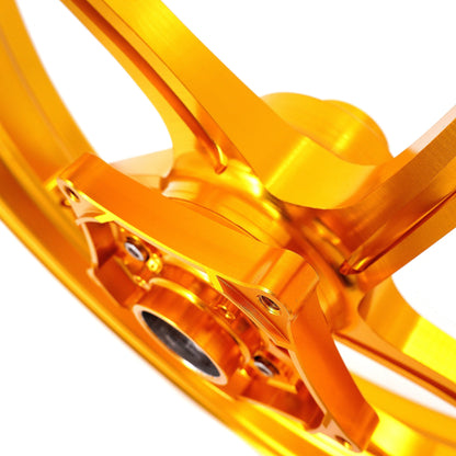 3.0*17" & 4.0*17" One Piece CNC forged Tubeless Wheels Fit For YAMAHA YZF R25 R3 MT-25 MT-03 2015-2022 - Howling Moto