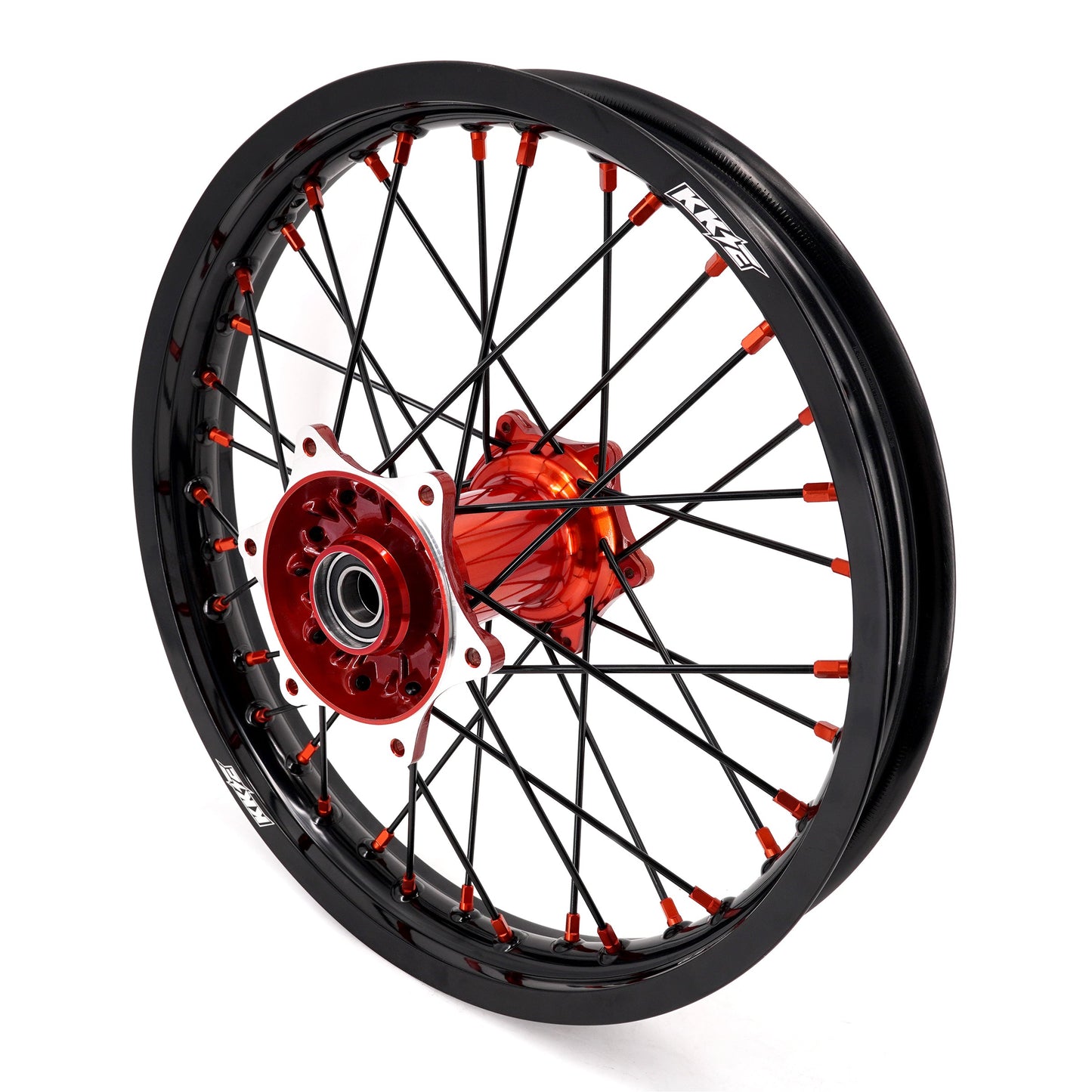 KKE 21" 18" Cast Enduro Wheels For KTM EXC EXC-F EXC-E 2003-2024 Black Spokes - Howling Moto