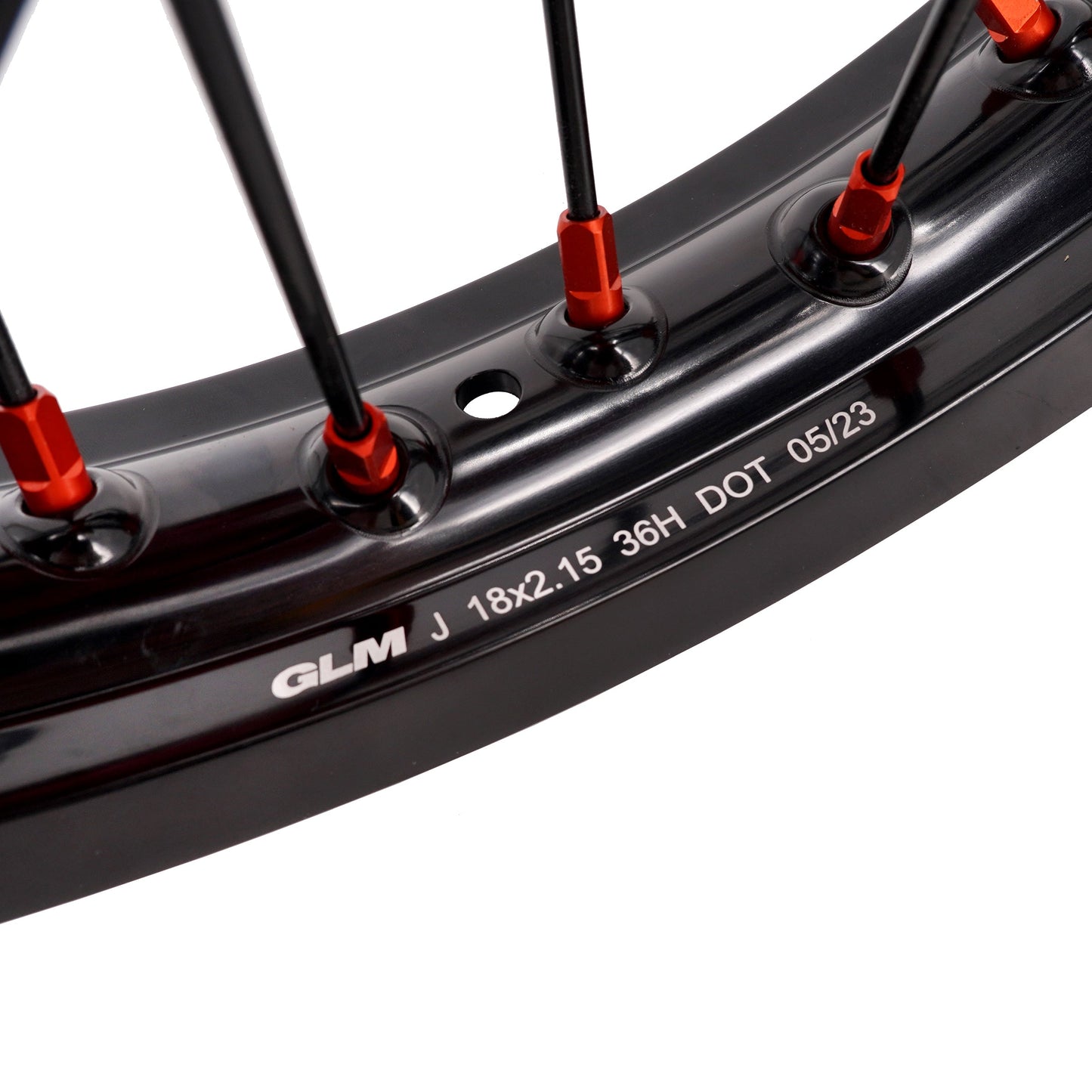KKE 21" 18" Cast Enduro Wheels For KTM EXC EXC-F EXC-E 2003-2024 Black Spokes - Howling Moto