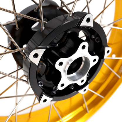 KKE 3.5*19'' & 5.0*18'' Tubeless Wheels Fit Harley Street Glide/CVO 2024 Spoked Rims - Howling Moto