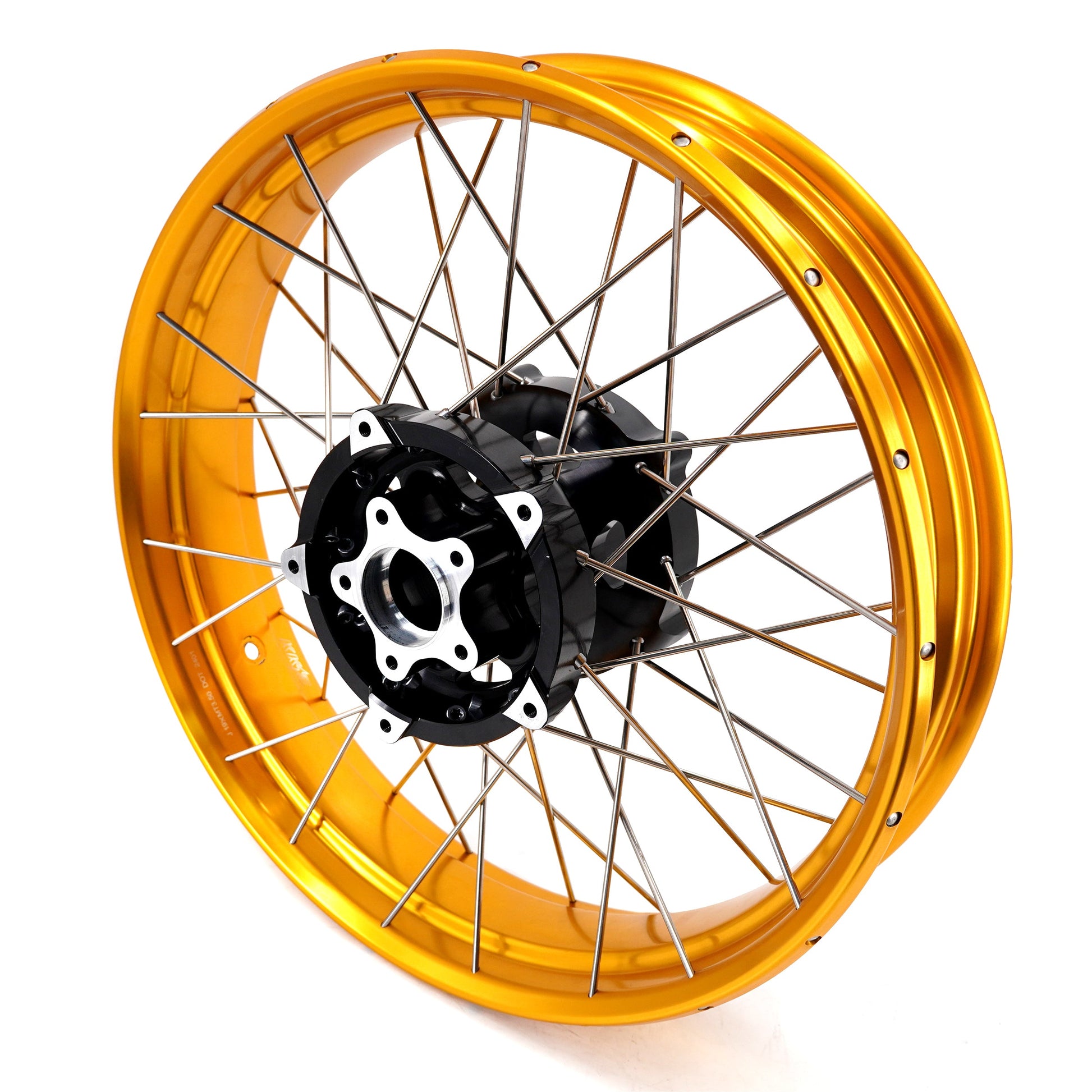 KKE 3.5*21'' & 5.0*18'' Tubeless Wheels Fit Harley Street Glide/CVO 2024 Spoked Rims - Howling Moto
