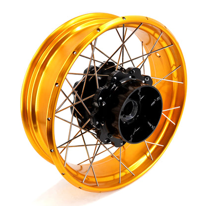 KKE 3.5*19'' & 5.0*18'' Tubeless Wheels Fit Harley Street Glide/CVO 2024 Spoked Rims - Howling Moto