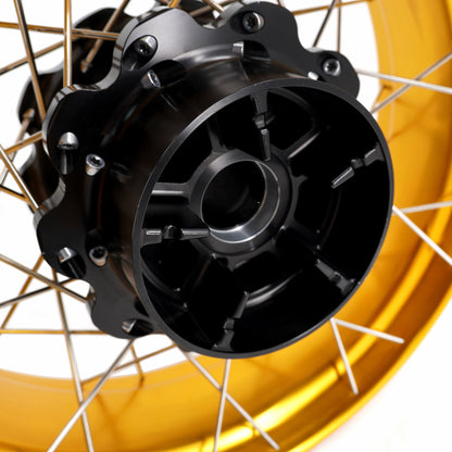 KKE 3.5*19'' & 5.0*18'' Tubeless Wheels Fit Harley Street Glide/CVO 2024 Spoked Rims - Howling Moto
