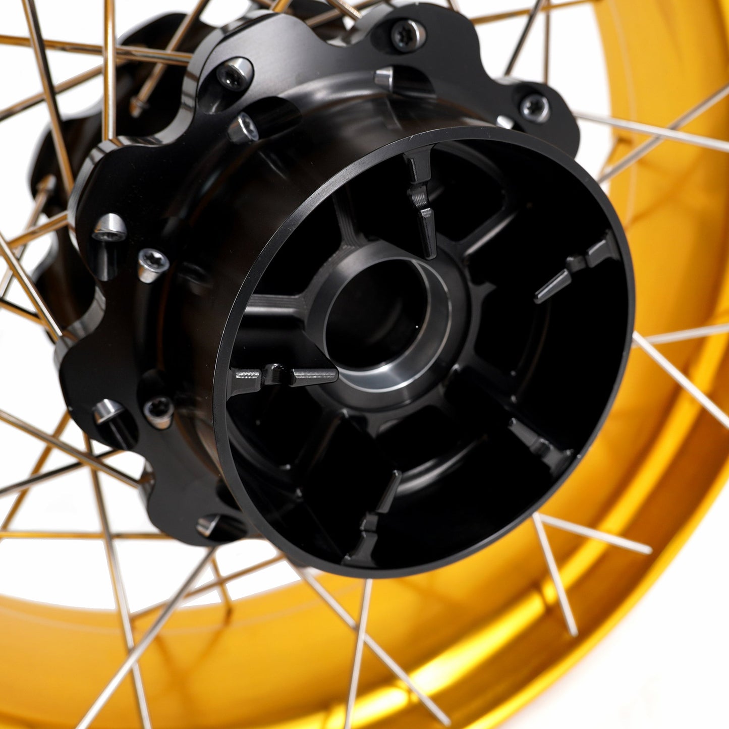 KKE 3.5*21'' & 5.0*18'' Tubeless Wheels Fit Harley Street Glide/CVO 2024 Spoked Rims - Howling Moto