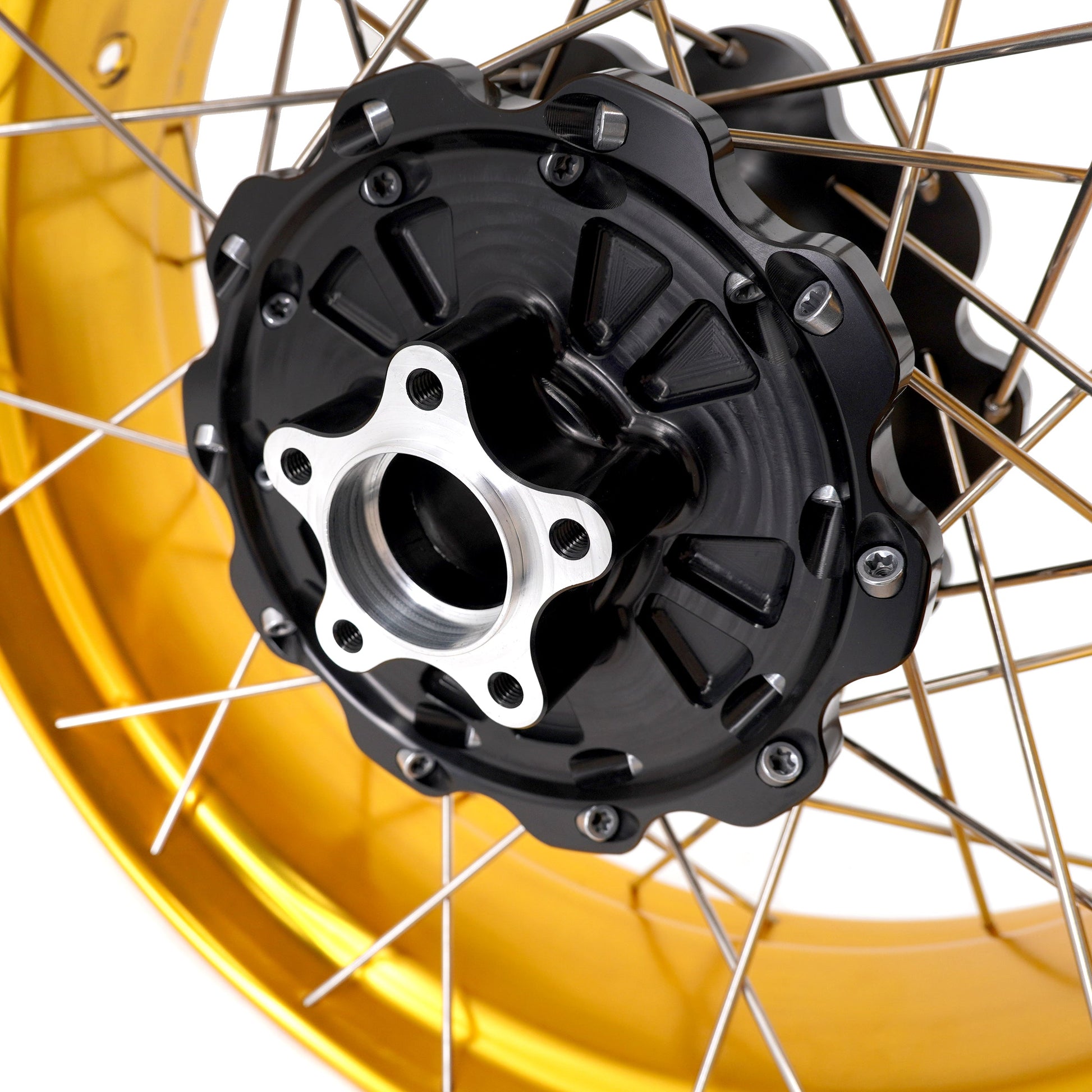 KKE 3.5*21'' & 5.0*18'' Tubeless Wheels Fit Harley Street Glide/CVO 2024 Spoked Rims - Howling Moto