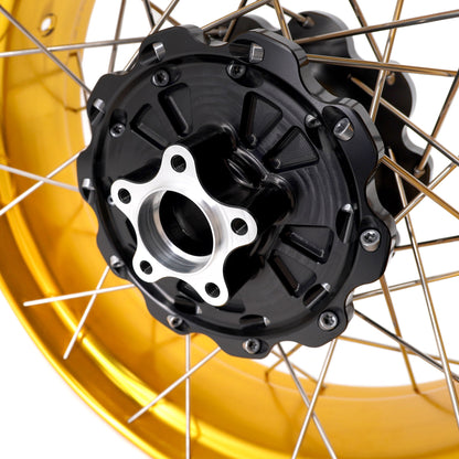 KKE 3.5*19'' & 5.0*18'' Tubeless Wheels Fit Harley Street Glide/CVO 2024 Spoked Rims - Howling Moto