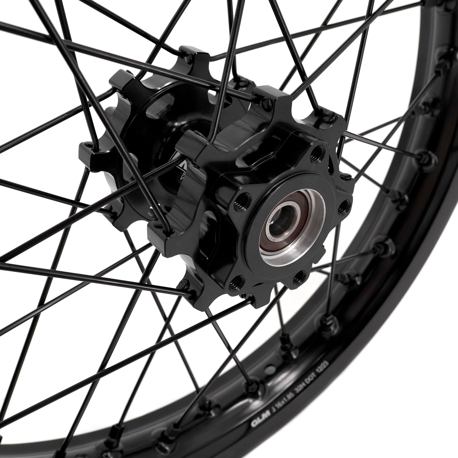 US Stock KKE 1.85*16" All-black Rear Rims Fit Talaria Sting MX3 / Talaria Sting R MX4 E-bike Wheels - Howling Moto