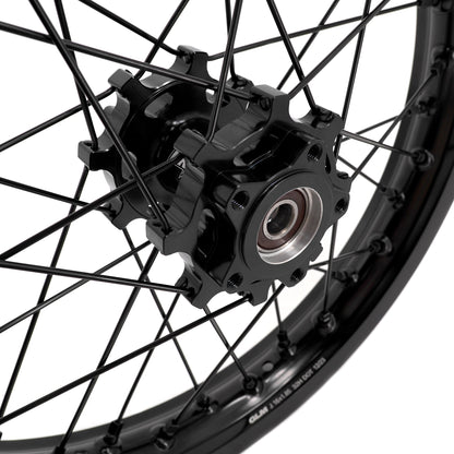 US Stock KKE 1.85*16" All-black Rear Rims Fit Talaria Sting MX3 / Talaria Sting R MX4 E-bike Wheels - Howling Moto