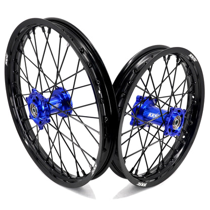 KKE 1.6*19 & 1.85*16 Spoked Kid's Wheels Rims Set for Kawasaki KX80 KX85 - Howling Moto