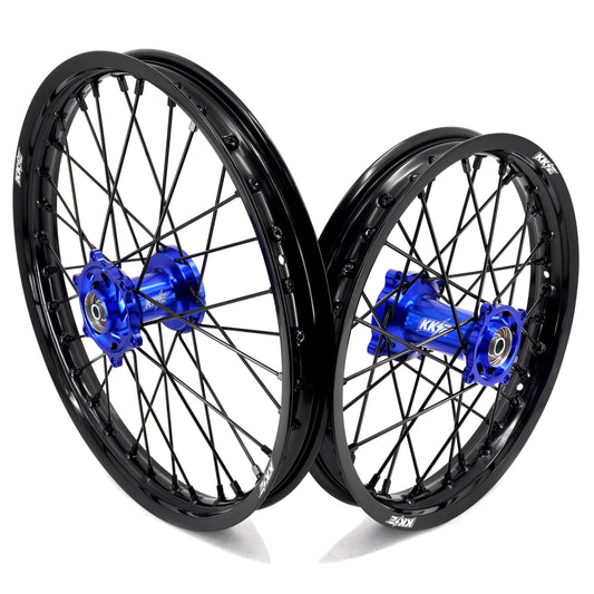 KKE 1.6*19 & 1.85*16 Spoked Kid's Wheels Rims Set for Kawasaki KX80 KX85 - Howling Moto