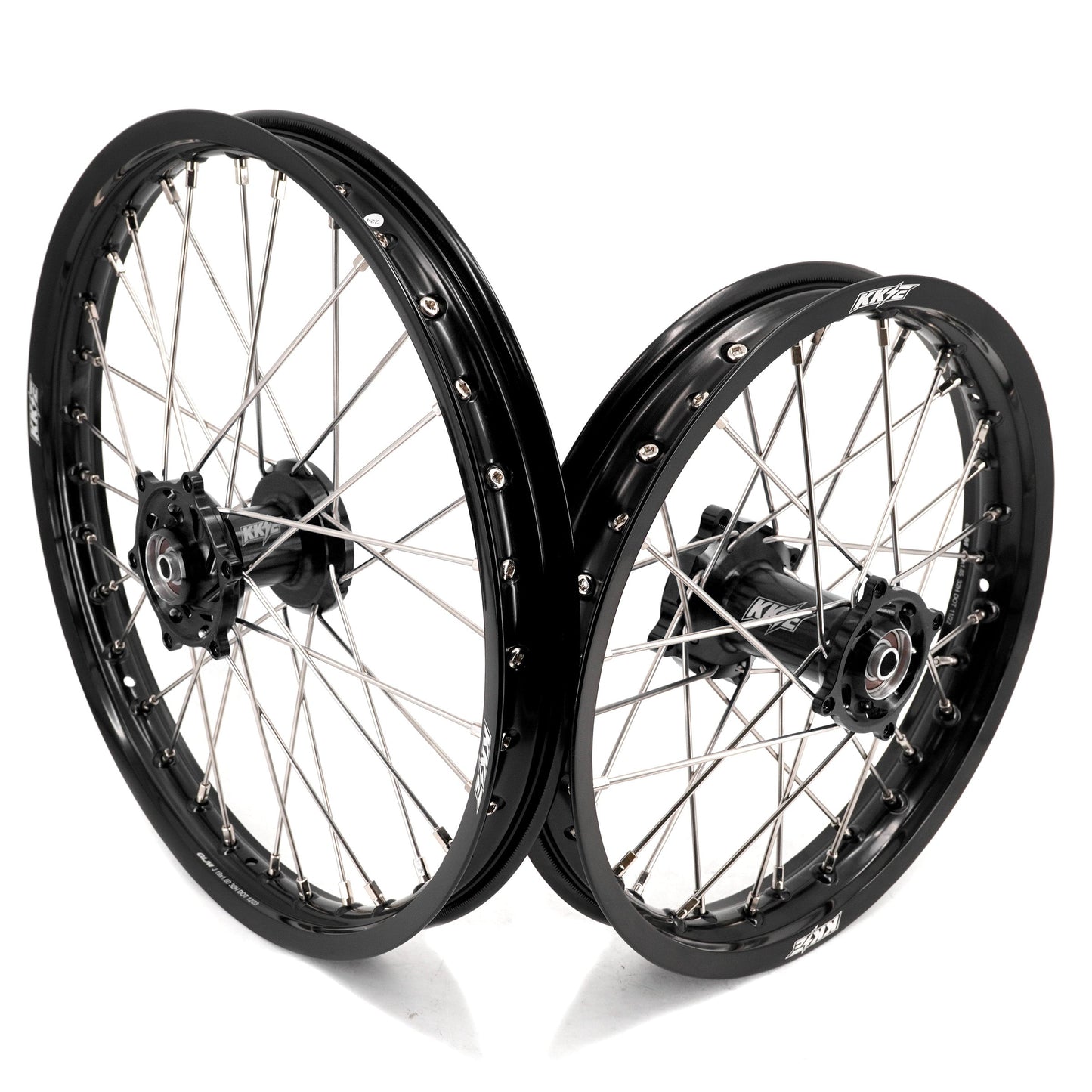 KKE 19 & 16 Big Kid's Wheels Rims Set Fit For Kawasaki KX80 KX85 KX100 - Howling Moto