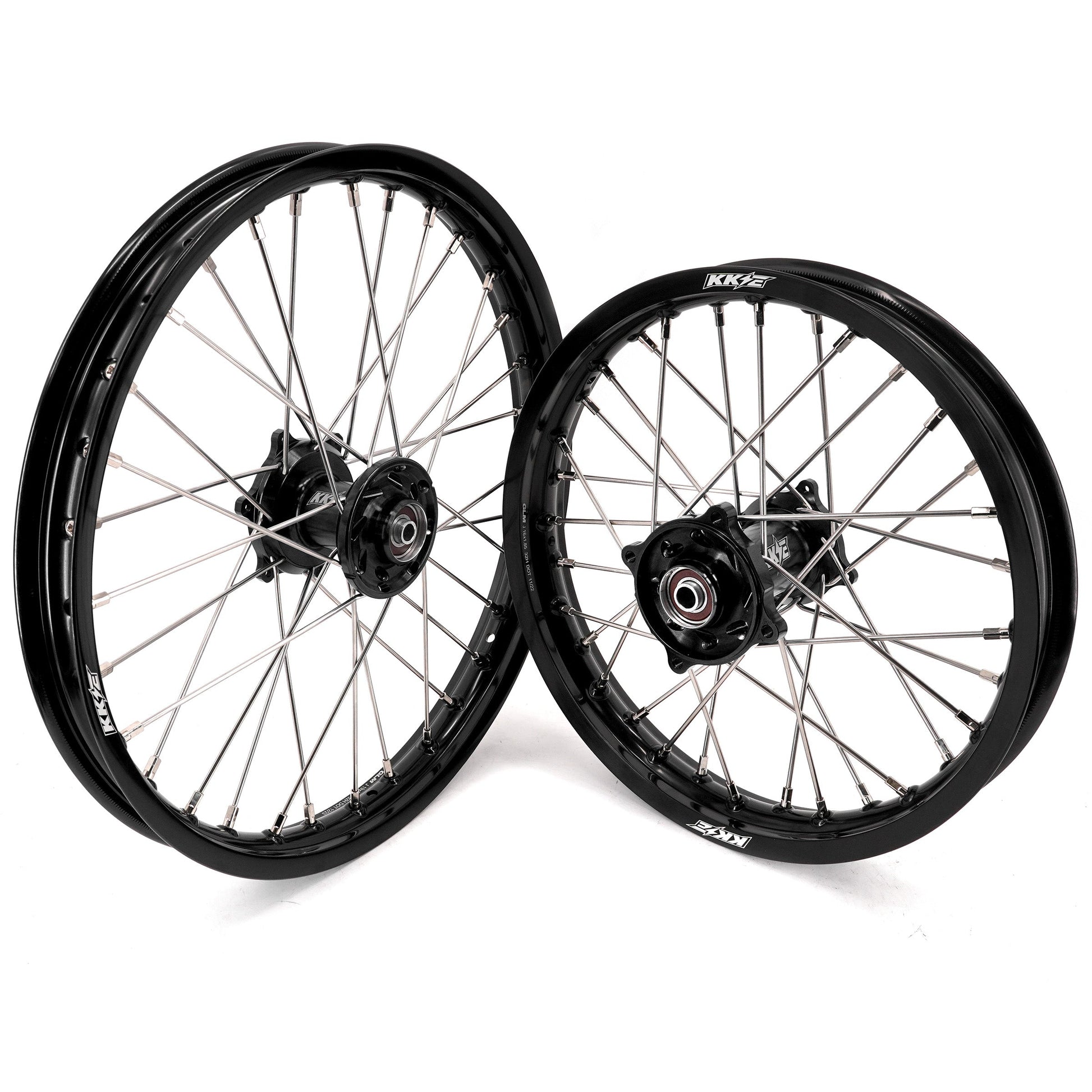 KKE 19 & 16 Big Kid's Wheels Rims Set Fit For Kawasaki KX80 KX85 KX100 - Howling Moto