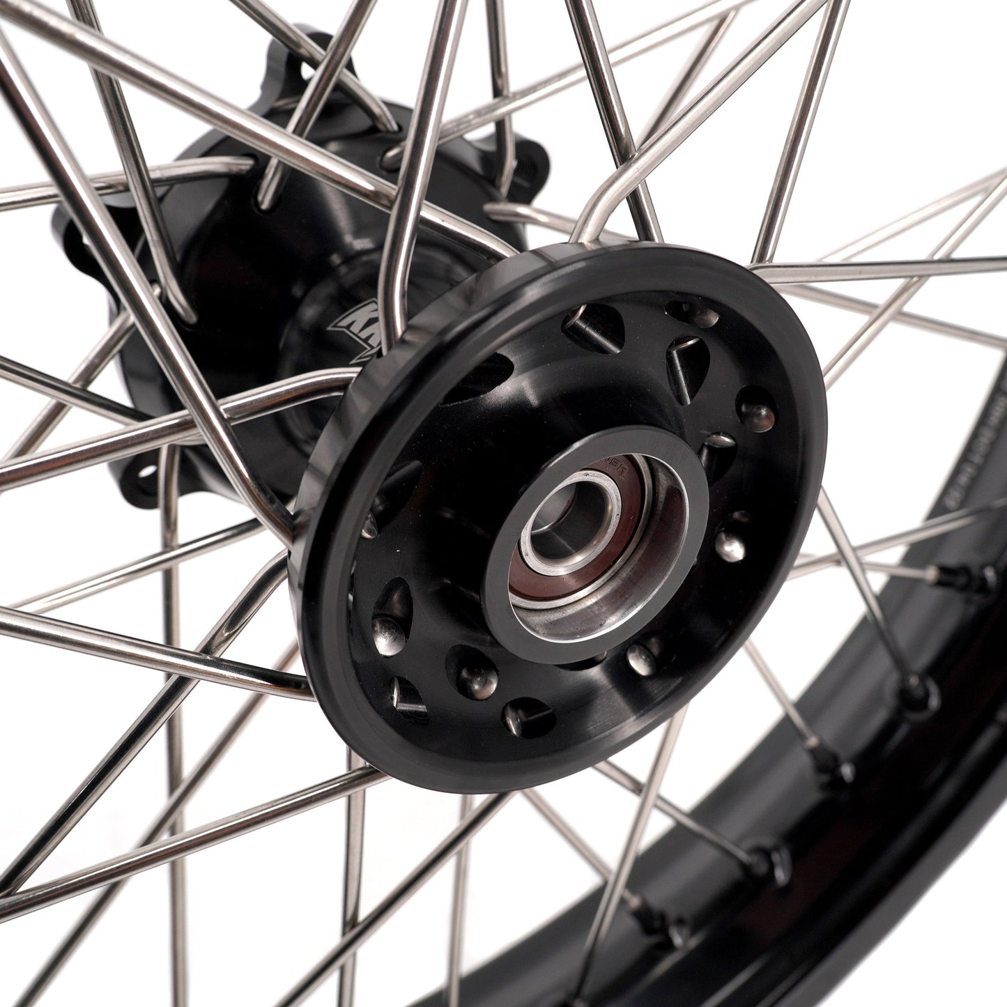 KKE 2.5*19 & 3.5*17 Dirtbike Tubed Spoke Wheels Rims Fit KTM 390 Adventure 2020-2021 Black - Howling Moto