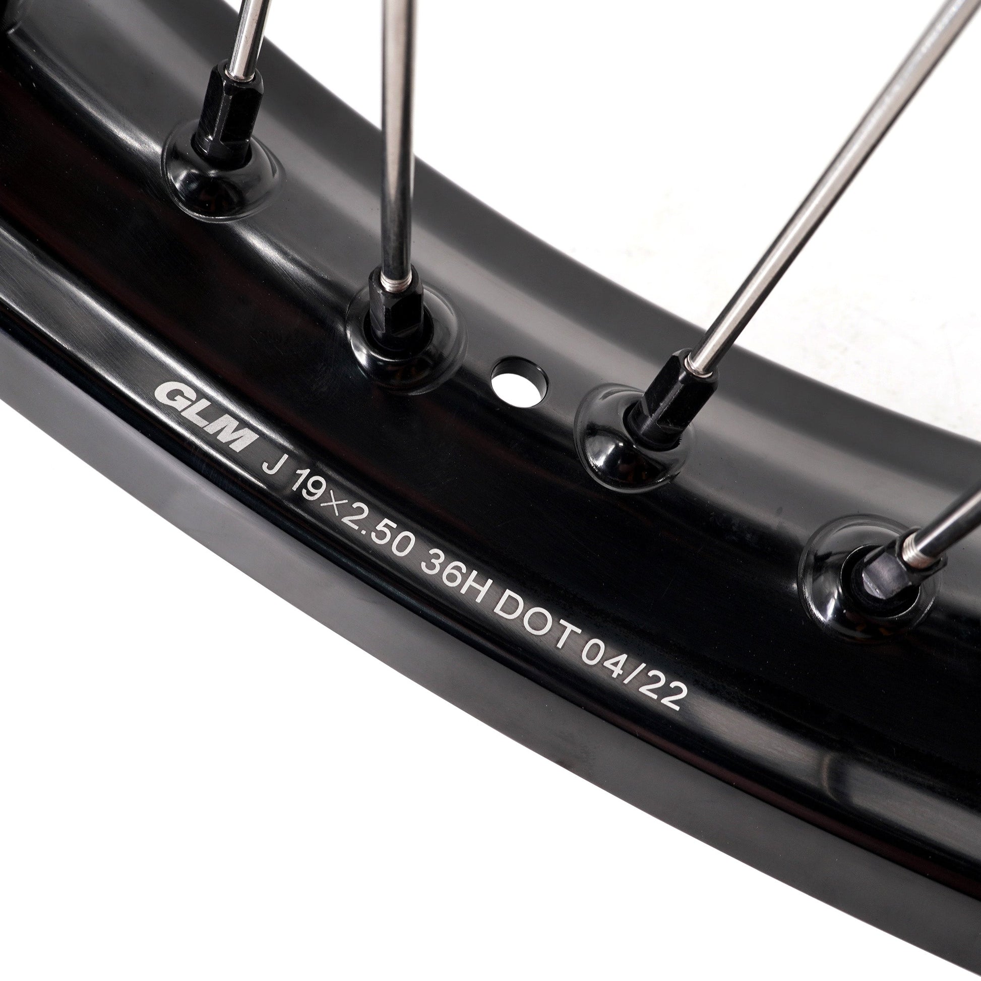 KKE 2.5*19 & 3.5*17 Dirtbike Tubed Spoke Wheels Rims Fit KTM 390 Adventure 2020-2021 Black - Howling Moto