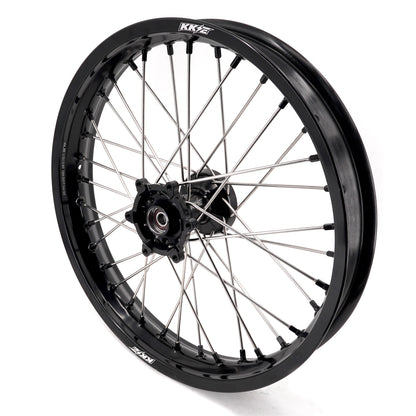 KKE 2.5*19 & 3.5*17 Dirtbike Tubed Spoke Wheels Rims Fit KTM 390 Adventure 2020-2021 Black - Howling Moto