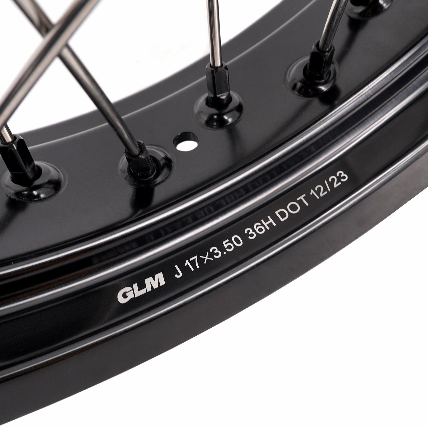 KKE 2.5*19 & 3.5*17 Dirtbike Tubed Spoke Wheels Rims Fit KTM 390 Adventure 2020-2021 Black - Howling Moto