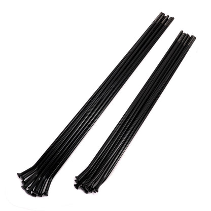 KKE Black Spoke Kit Black Niples Fit 2.15*18 Electric DirtBike Ultra Bee 2023-2025 Rear Wheel Rim - Howling Moto