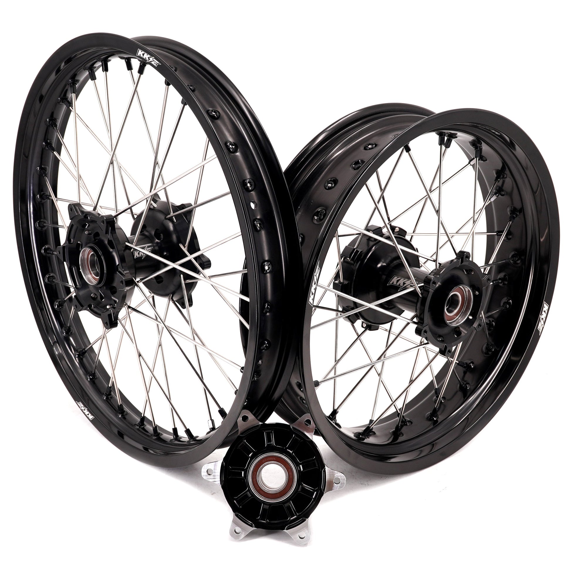 KKE 2.15-21" & 4.25-18" Motorcycle Tubed Spoke Wheels Rims Fit KTM790 Adventure R 2019-2023 - Howling Moto