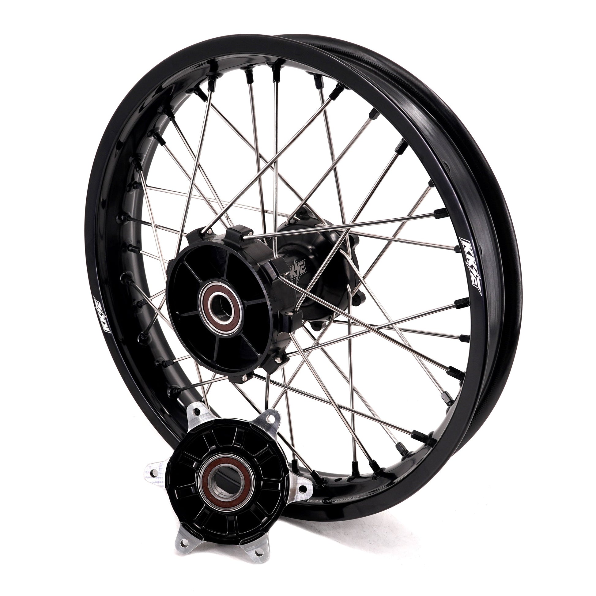 KKE 1.85-21" & 2.5-18" Motorcycle Tubed Spoke Wheels Rims Fit KTM790 Adventure R 2019-2022 - Howling Moto