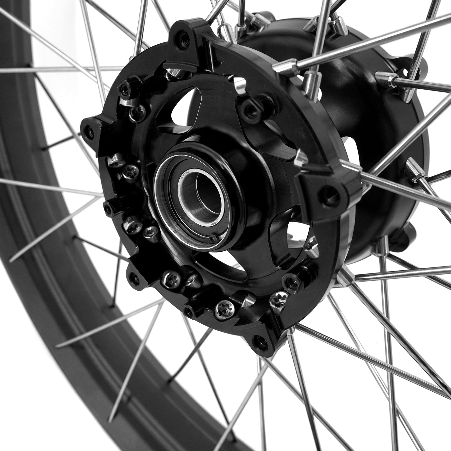 VMX-Racing 21" 18" Tubeless Wheels Fit Yamaha Tenere 700 2019-2025 Spoke Rims - Howling Moto