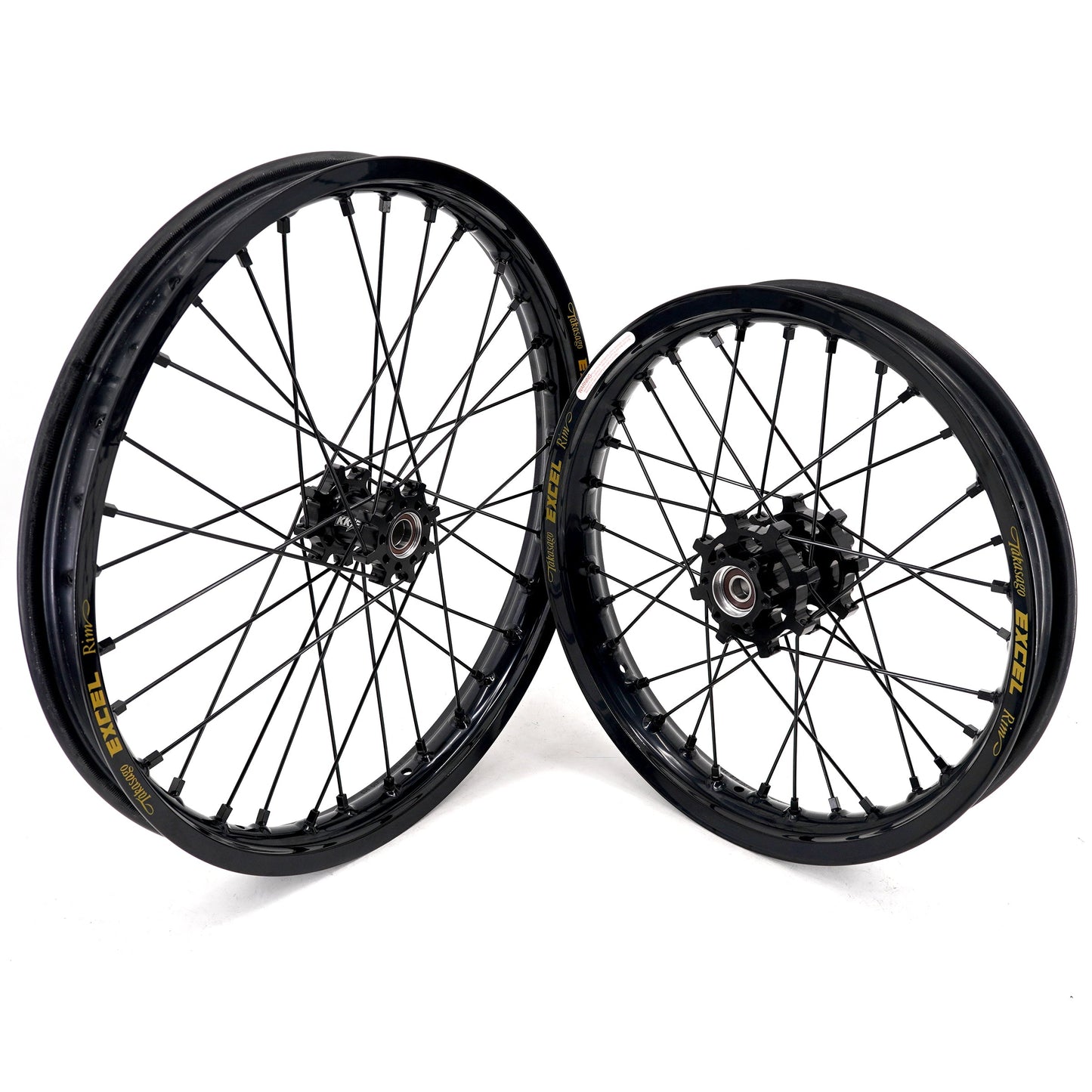 US Stock KKE 19" 16" Spoke Alloy Wheels Fit Talaria Sting MX3 / R MX4 Electric E-bike Black Takasago EXCEL Rims - Howling Moto