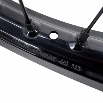 US Stock KKE 19" 16" Spoke Alloy Wheels Fit Talaria Sting MX3 / R MX4 Electric E-bike Black Takasago EXCEL Rims - Howling Moto