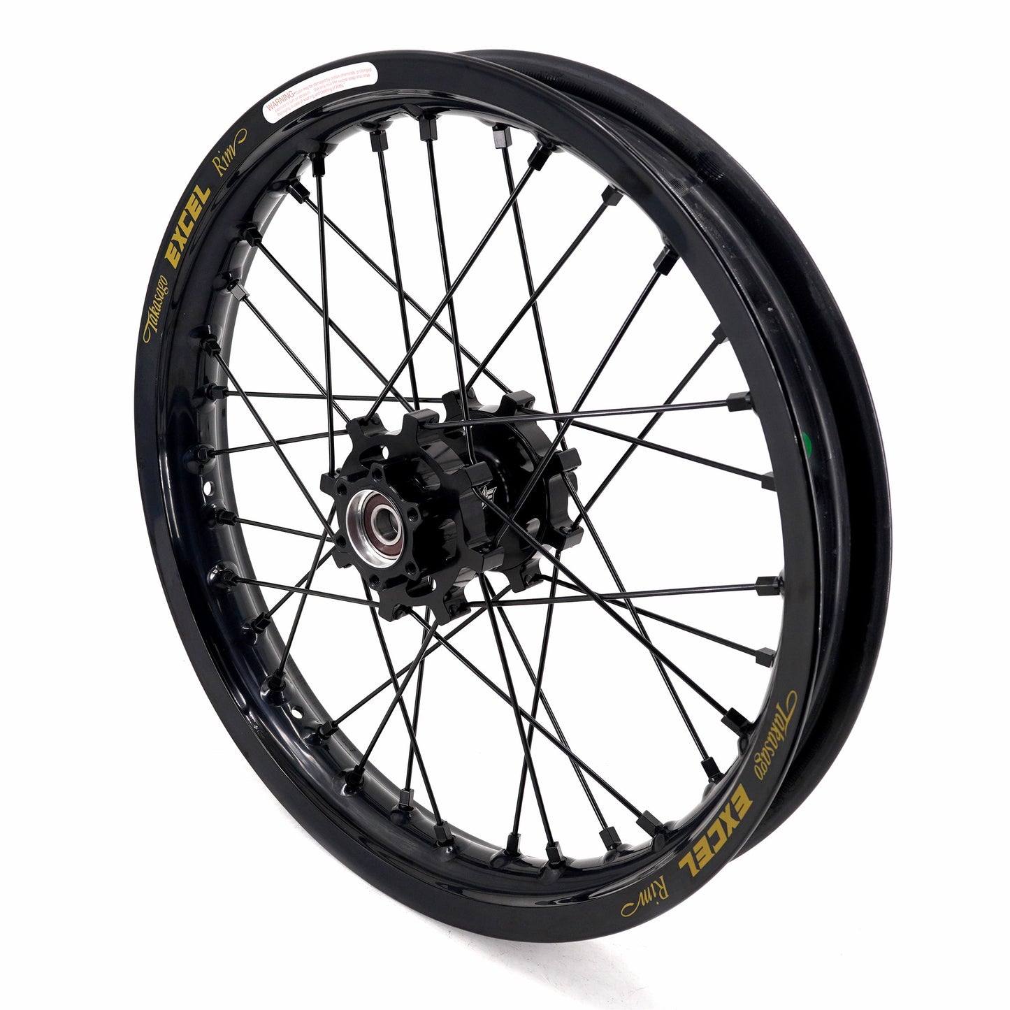 US Stock KKE 19" 16" Spoke Alloy Wheels Fit Talaria Sting MX3 / R MX4 Electric E-bike Black Takasago EXCEL Rims - Howling Moto