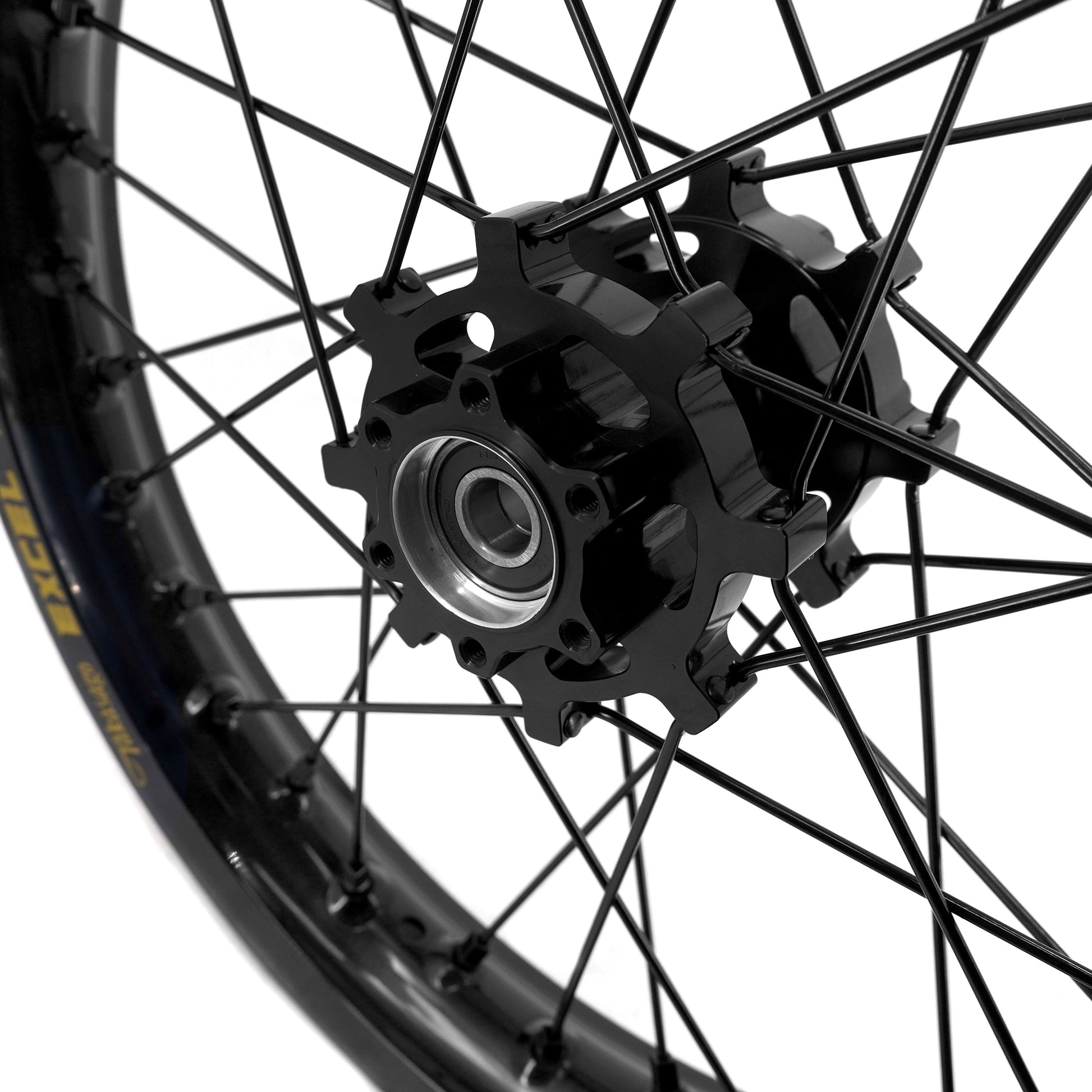 US Stock KKE 19" 16" Spoke Alloy Wheels Fit Talaria Sting MX3 / R MX4 Electric E-bike Black Takasago EXCEL Rims - Howling Moto