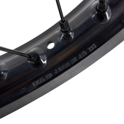 US Stock KKE 19" 16" Spoke Alloy Wheels Fit Talaria Sting MX3 / R MX4 Electric E-bike Black Takasago EXCEL Rims - Howling Moto