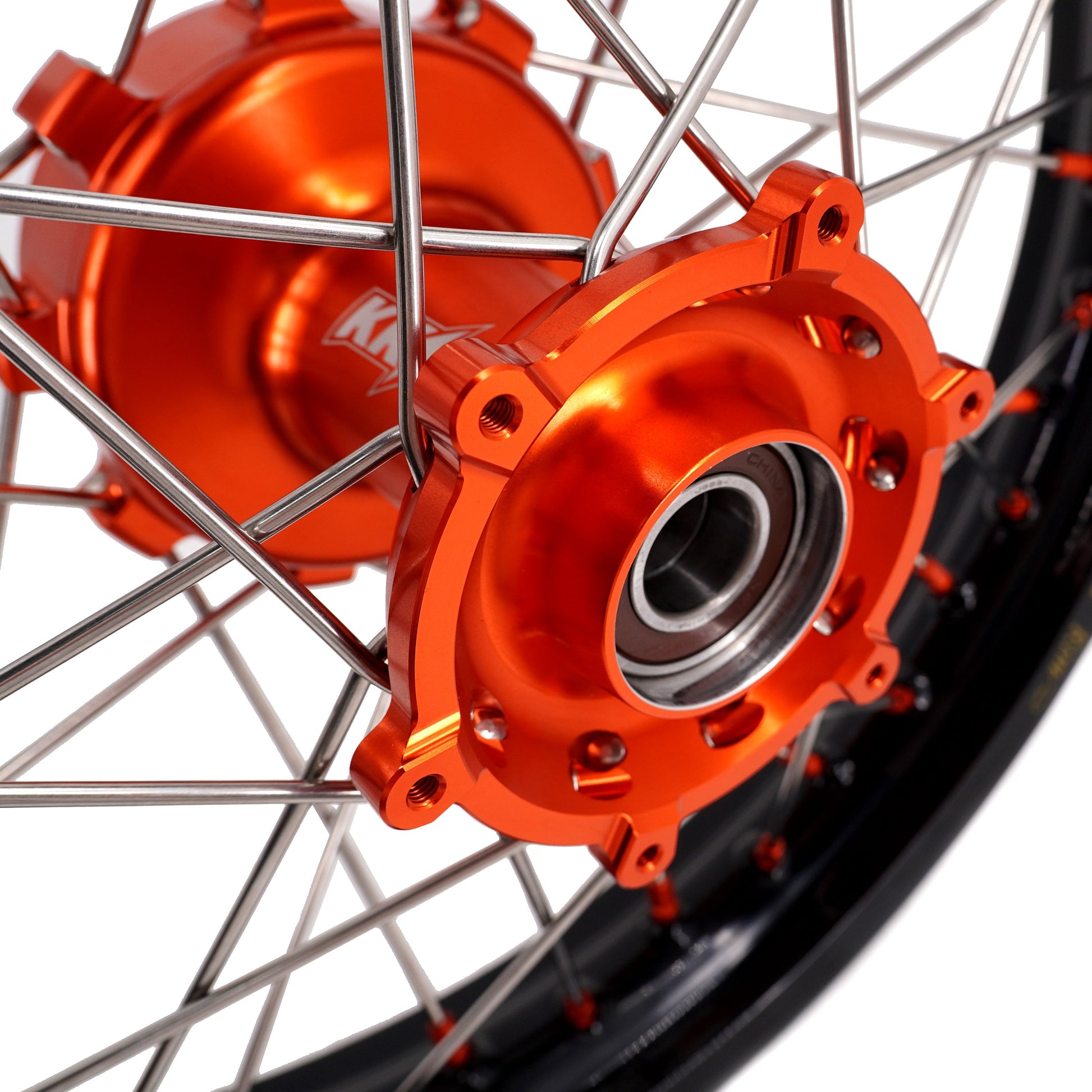 KKE 1.85-21" & 2.5-18" Motorcycle Tubed Spoke Wheels With Takasago EXCEL Rims Fit KTM790 Adventure R 2019-2022 - Howling Moto