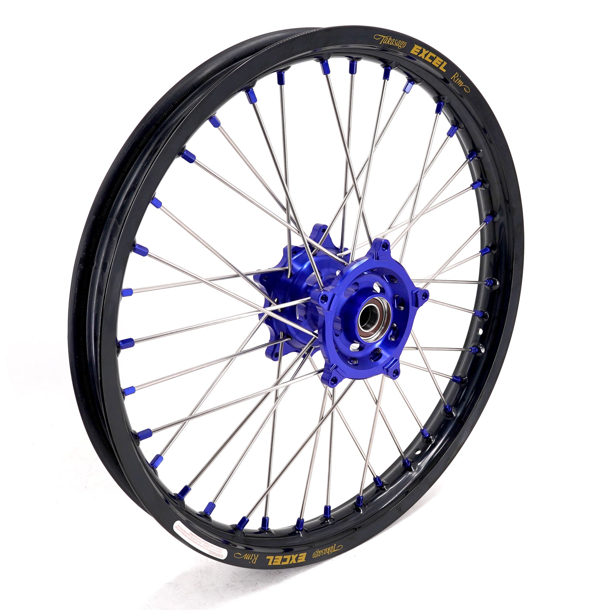 KKE 1.85*21 & 2.5*18 Motorcycle Tubed Spoke Wheels With Takasago EXCEL Rims Fit Yamaha Tenere 700 2019-2025 - Howling Moto