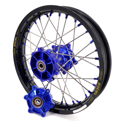 KKE 1.85*21 & 2.5*18 Motorcycle Tubed Spoke Wheels With Takasago EXCEL Rims Fit Yamaha Tenere 700 2019-2025 - Howling Moto