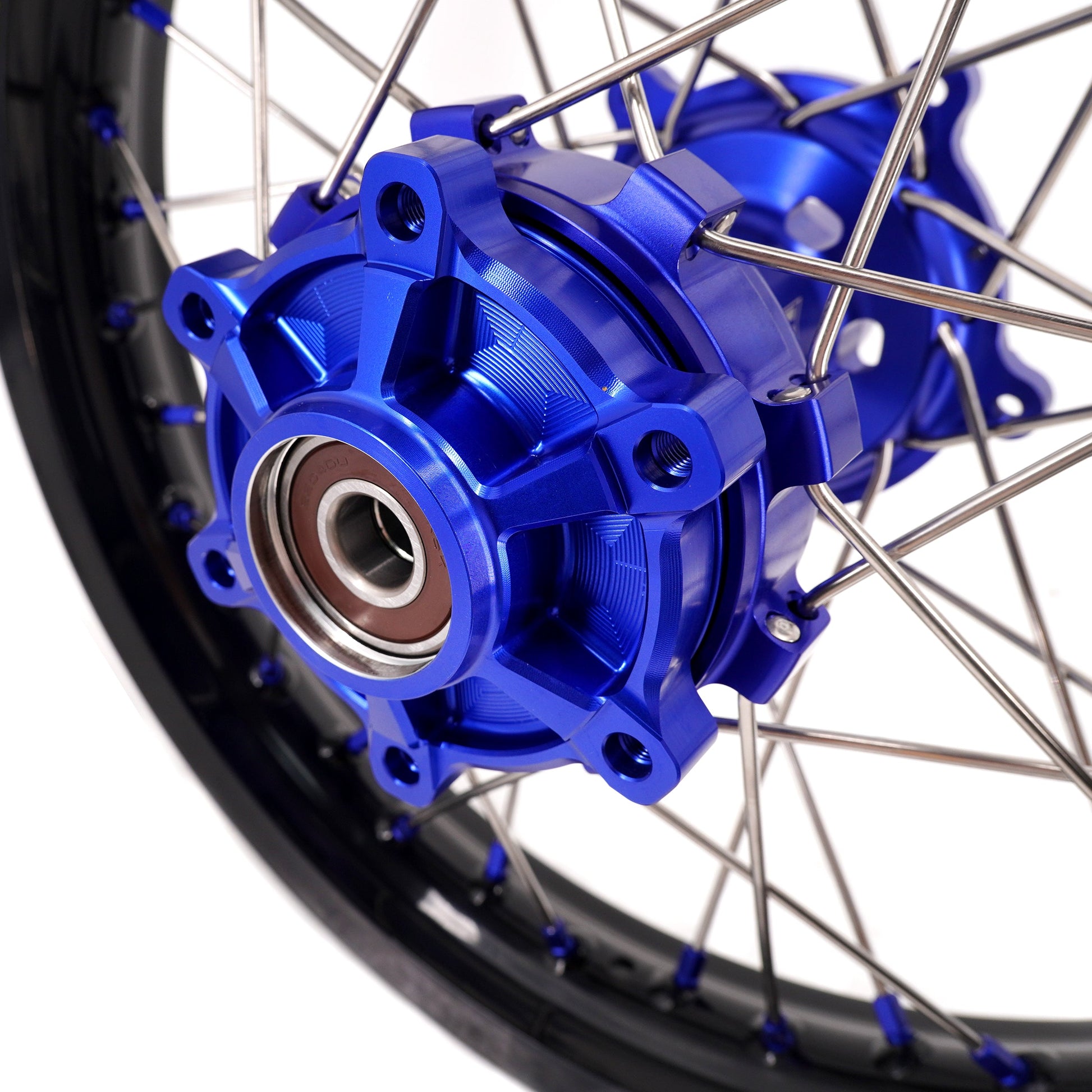 KKE 1.85*21 & 2.5*18 Motorcycle Tubed Spoke Wheels With Takasago EXCEL Rims Fit Yamaha Tenere 700 2019-2025 - Howling Moto