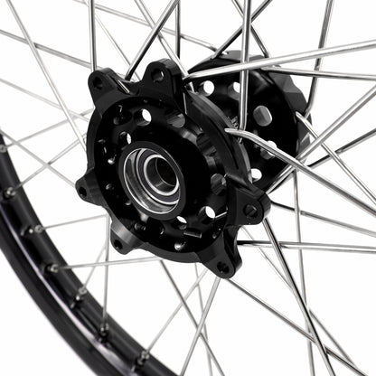 US Stock KKE 1.6*21" E-bike Spoke Wheels Rim Fit For SurRon Ultra Bee 2023-2025 Silver Nipples & Silver Spokes - Howling Moto