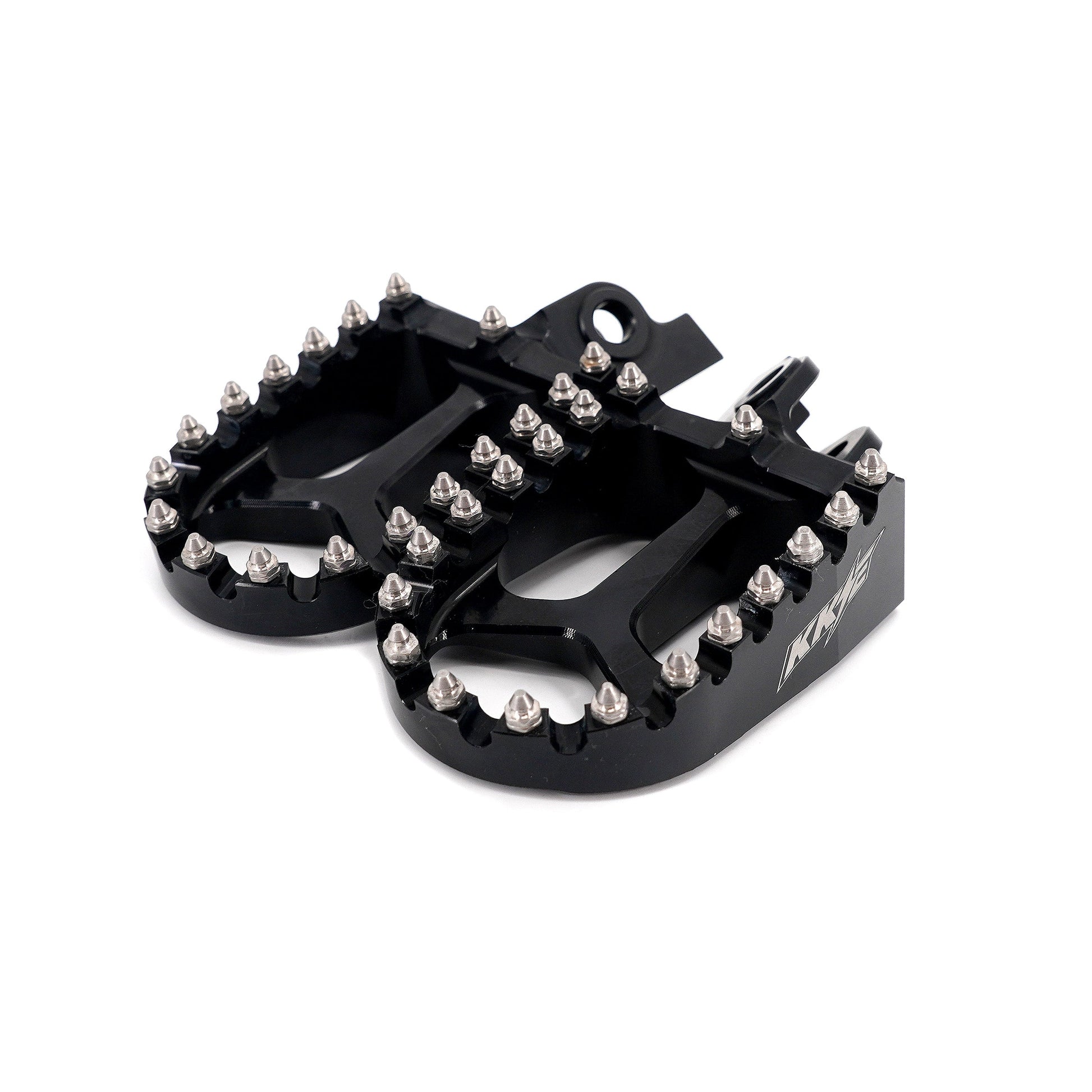 KKE Footpegs Billet Foot Rest For Rawrr Mantis, Mantis X, Red and Black (Collective) - Howling Moto