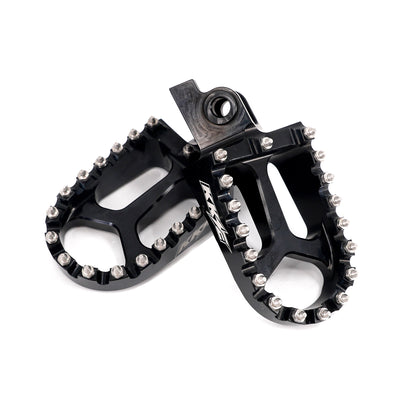 KKE Footpegs Billet Foot Rest For Rawrr Mantis, Mantis X, Red and Black (Collective) - Howling Moto