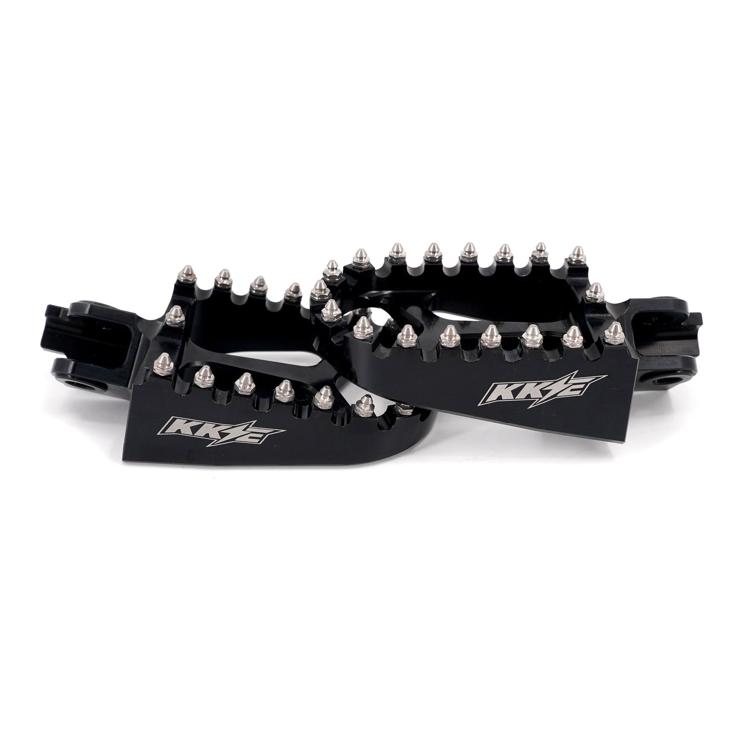 KKE Footpegs Billet Foot Rest For Rawrr Mantis, Mantis X, Red and Black (Collective) - Howling Moto