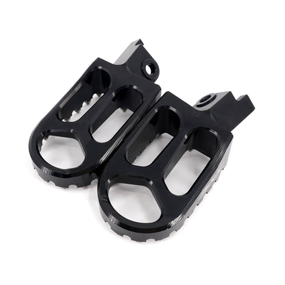 KKE Footpegs Billet Foot Rest For Rawrr Mantis, Mantis X, Red and Black (Collective) - Howling Moto