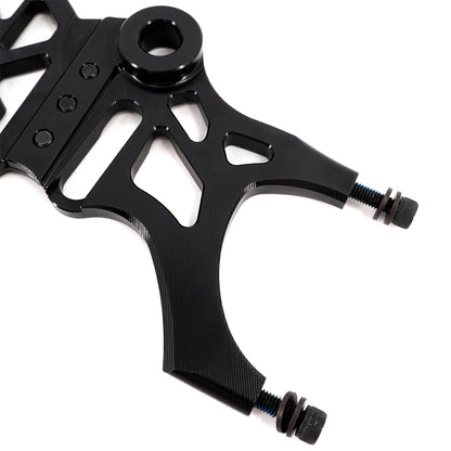 KKE Aluminum Rear Brake Disc Guard Fit Rawrr Mantis, Mantis X Red and Black (Collective) - Howling Moto