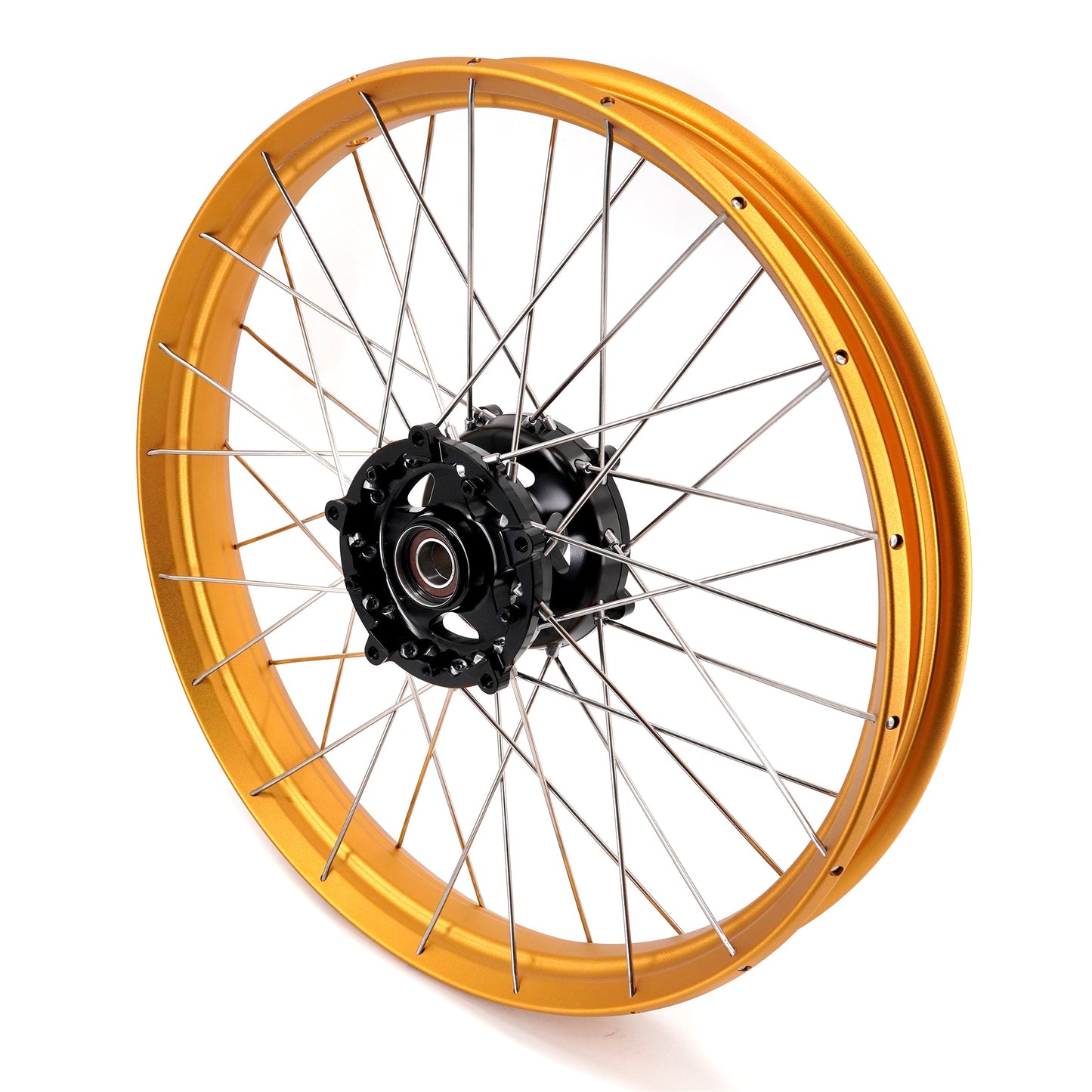 VMX-Racing 21" 18" Tubeless Wheels Fit Yamaha Tenere 700 2019-2025 Gold Rims - Howling Moto