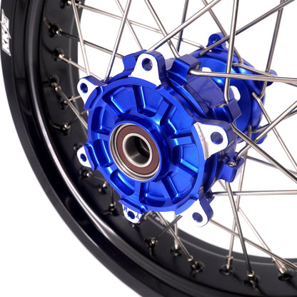 KKE 3.5/4.25*17inch CUSH Drive Supermoto Wheels for YAMAHA YZ125/250 YZ250F/450F WR250F/450F YZ250X 2016-2025 - Howling Moto