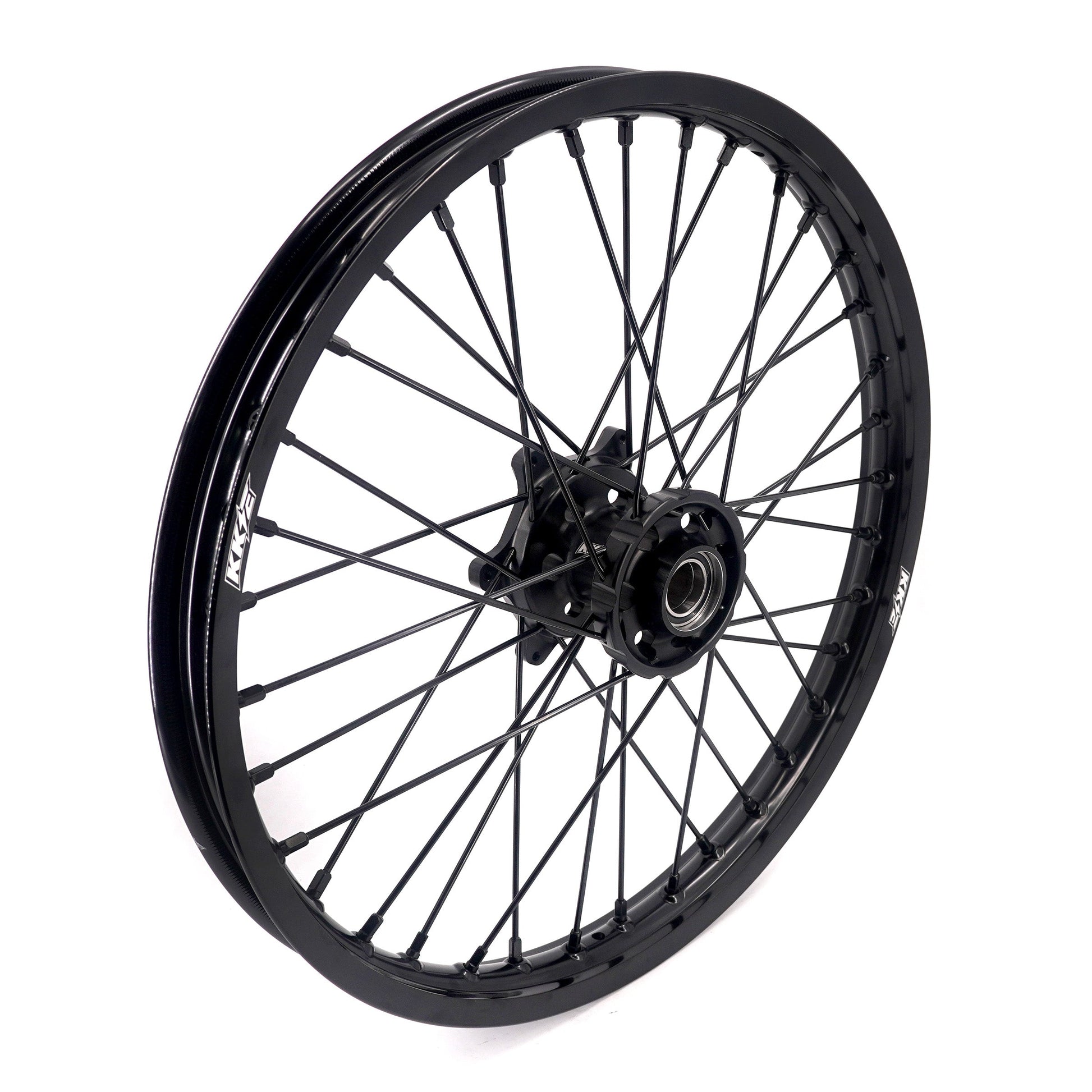 KKE Enduro 1.6*21" & 2.15*18" CNC Hub Electric Dirtbike Alloy Wheels Rims Fit STARK VARG All Black - Howling Moto